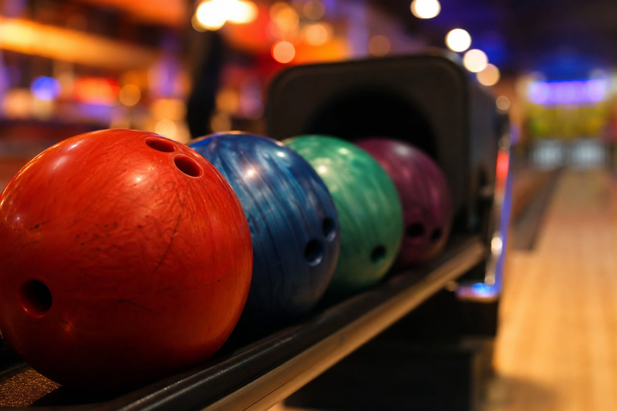 Bowling balls at LaneX