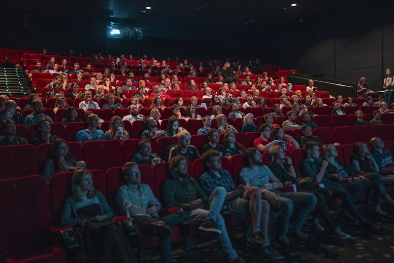 Modern cinema interior